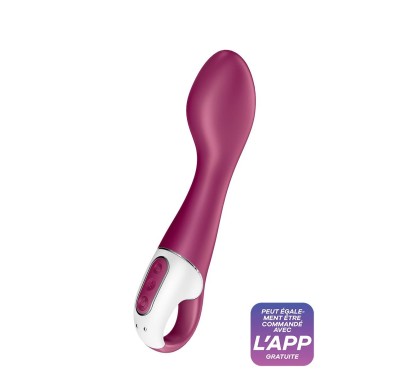 Wibrator do punktu g ogrzewany satisfyer hot spot